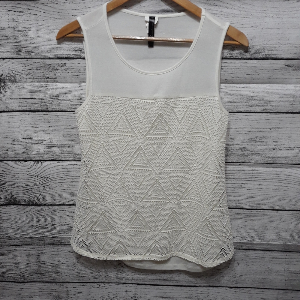 ♥️ Bone White Women's Tank Top Size S